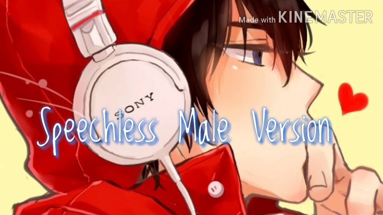Nightcore speechless male version