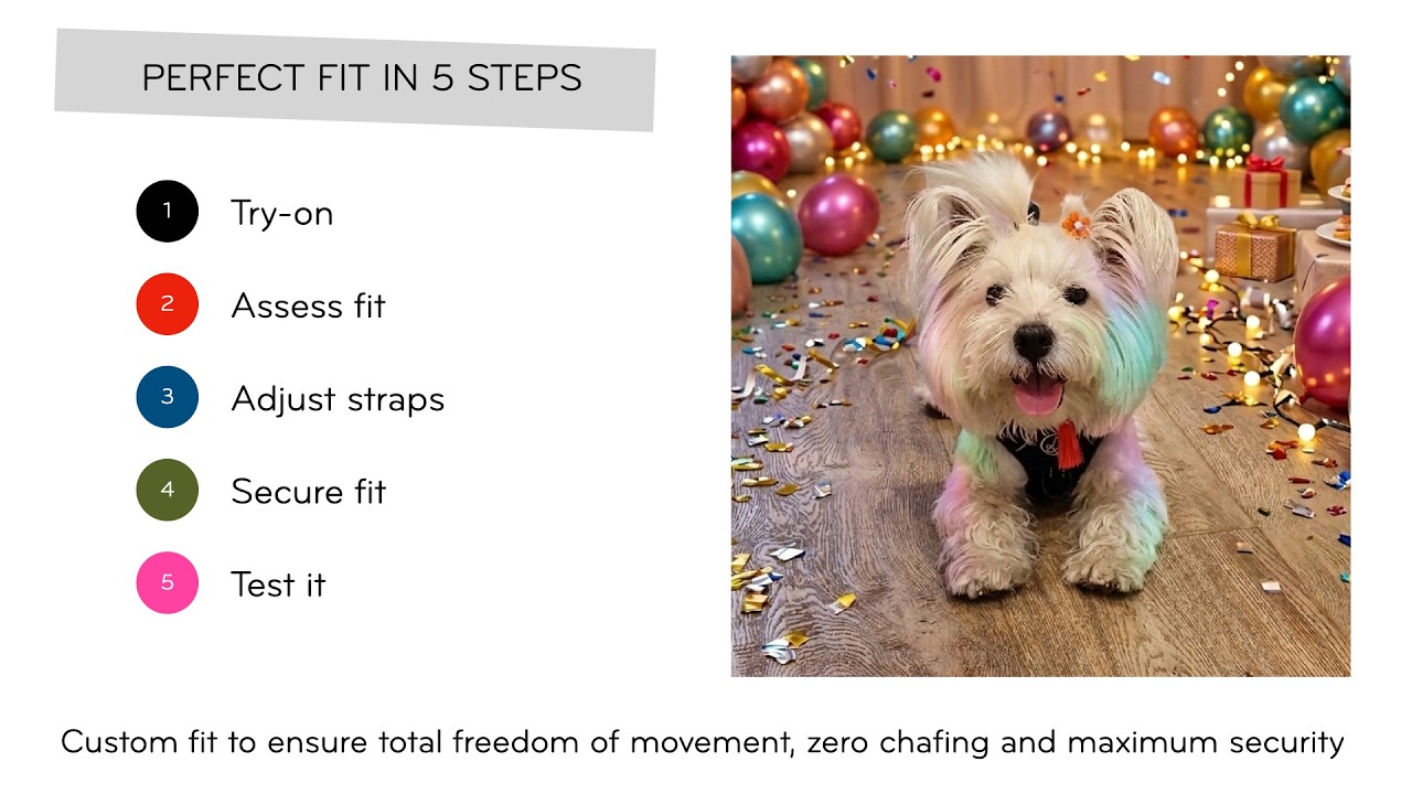 How to Fit Your Barkridges® Premium Dog Harness | The 5-Step Tailor-Fit Guide | BARKRIDGES®