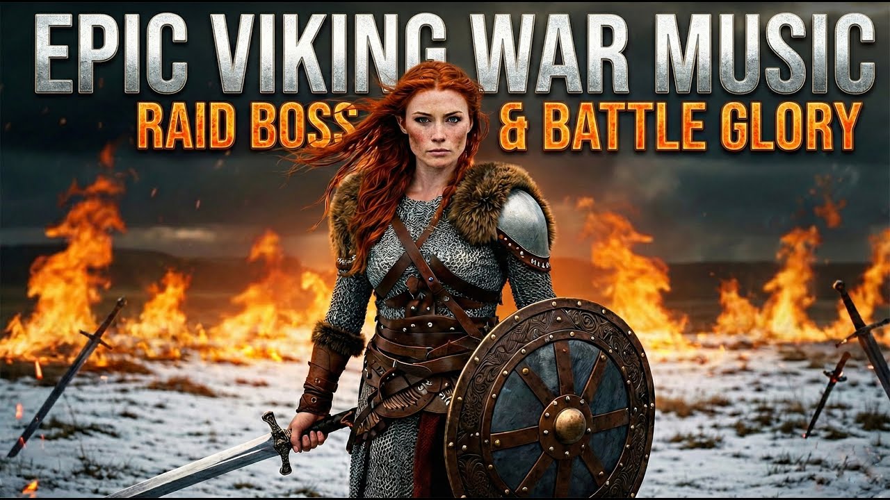 Epic Nordic Norse Viking War Music – Raid Boss & Battle Glory | RAID RADIO
