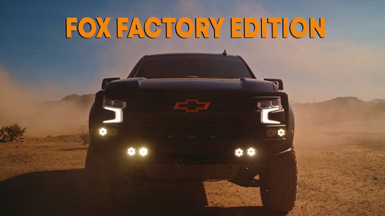 2024 Fox Factory Edition Supercharged Chevy Silverado Lifted Truck