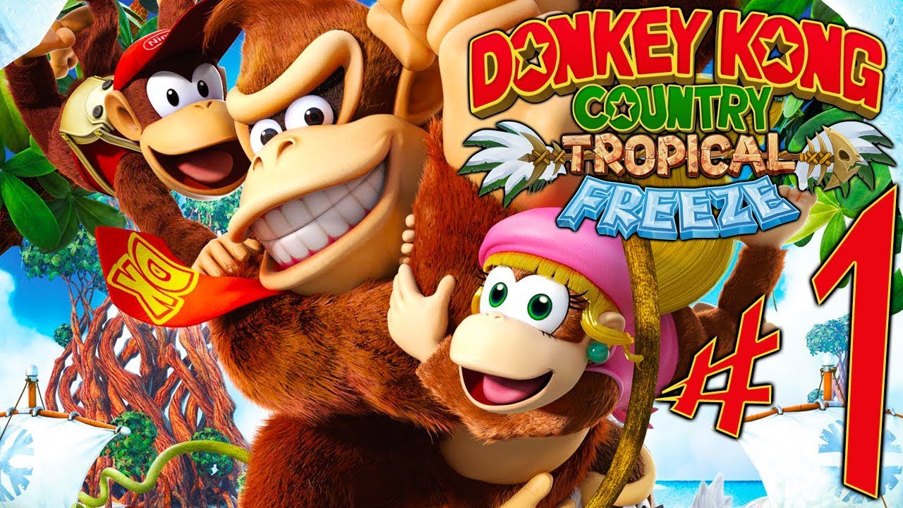 Donkey Kong Country Tropical Freeze - Parte 1: CONGELARAM TUDO! [ Nintendo Switch - Playthrough ]