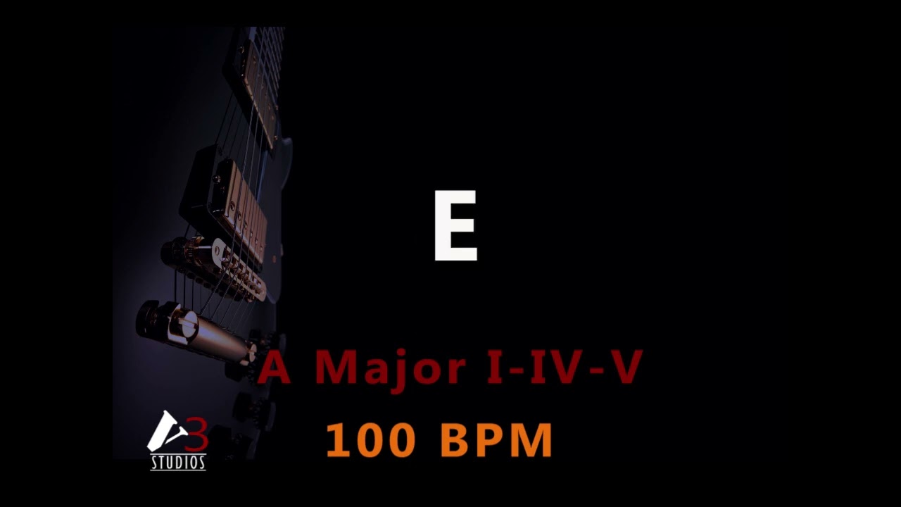 A Major I IV V 100 Bpm