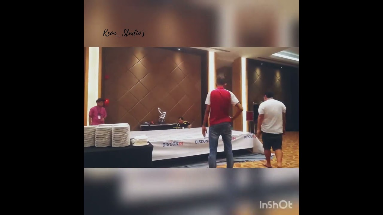 How to Setup Backdrop for BIG EVENT.