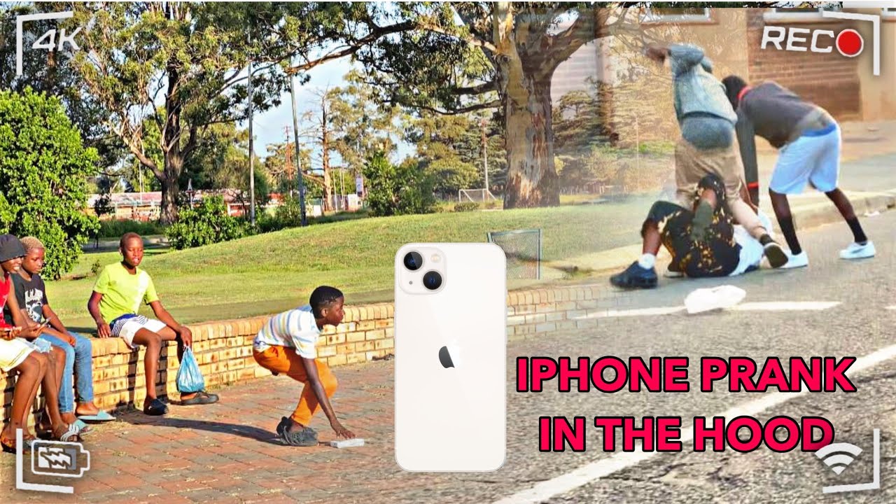 DROPPING AN IPHONE BOX PRANK PART 1😂🇿🇦 | They refused to give me back 💔
