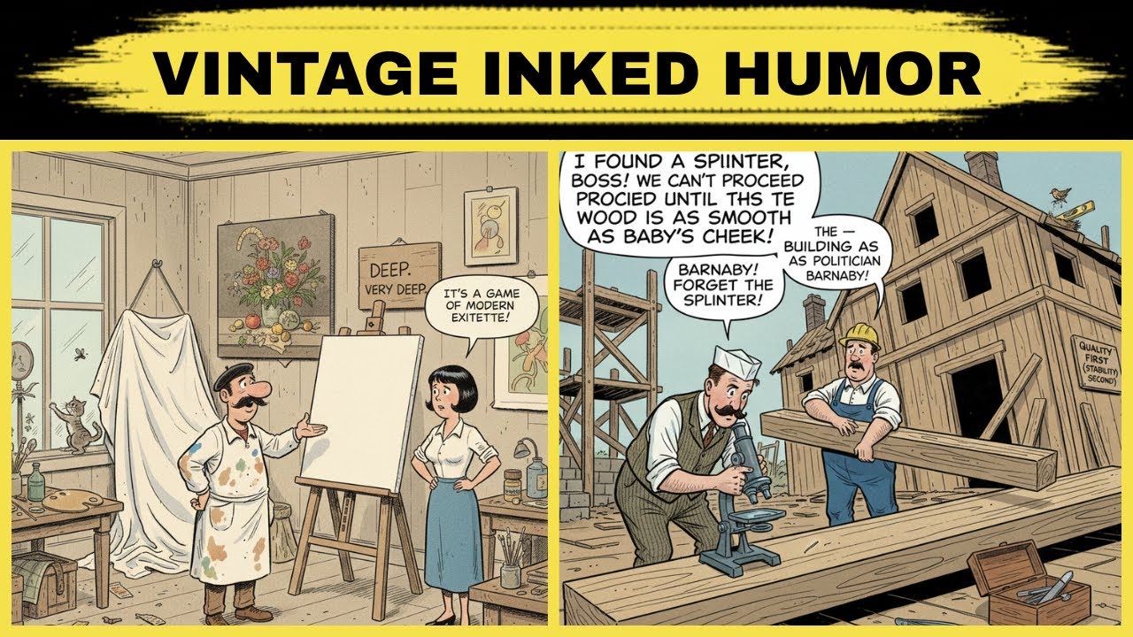 Vintage Inked Humor You’ll Love Revisiting 😂🤣 | Classic Cartoon Compilation 
