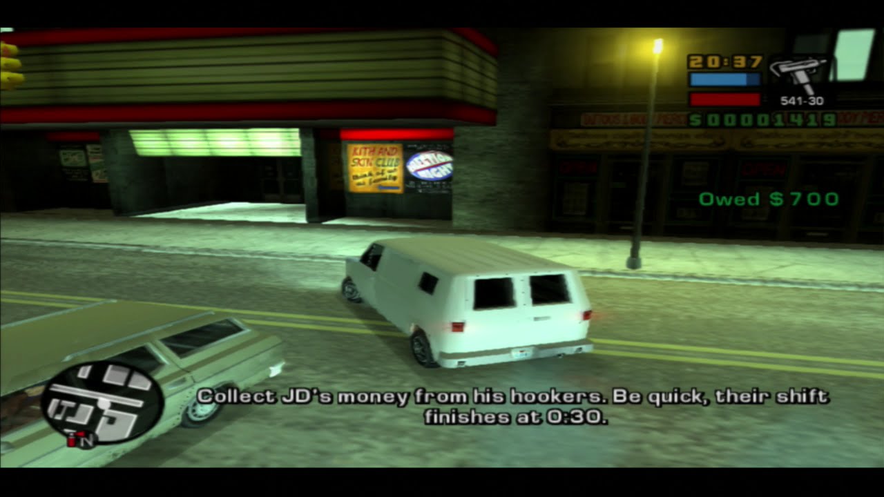 GTA: Liberty City Stories (PS2) Mission #7: Bone Voyeur!