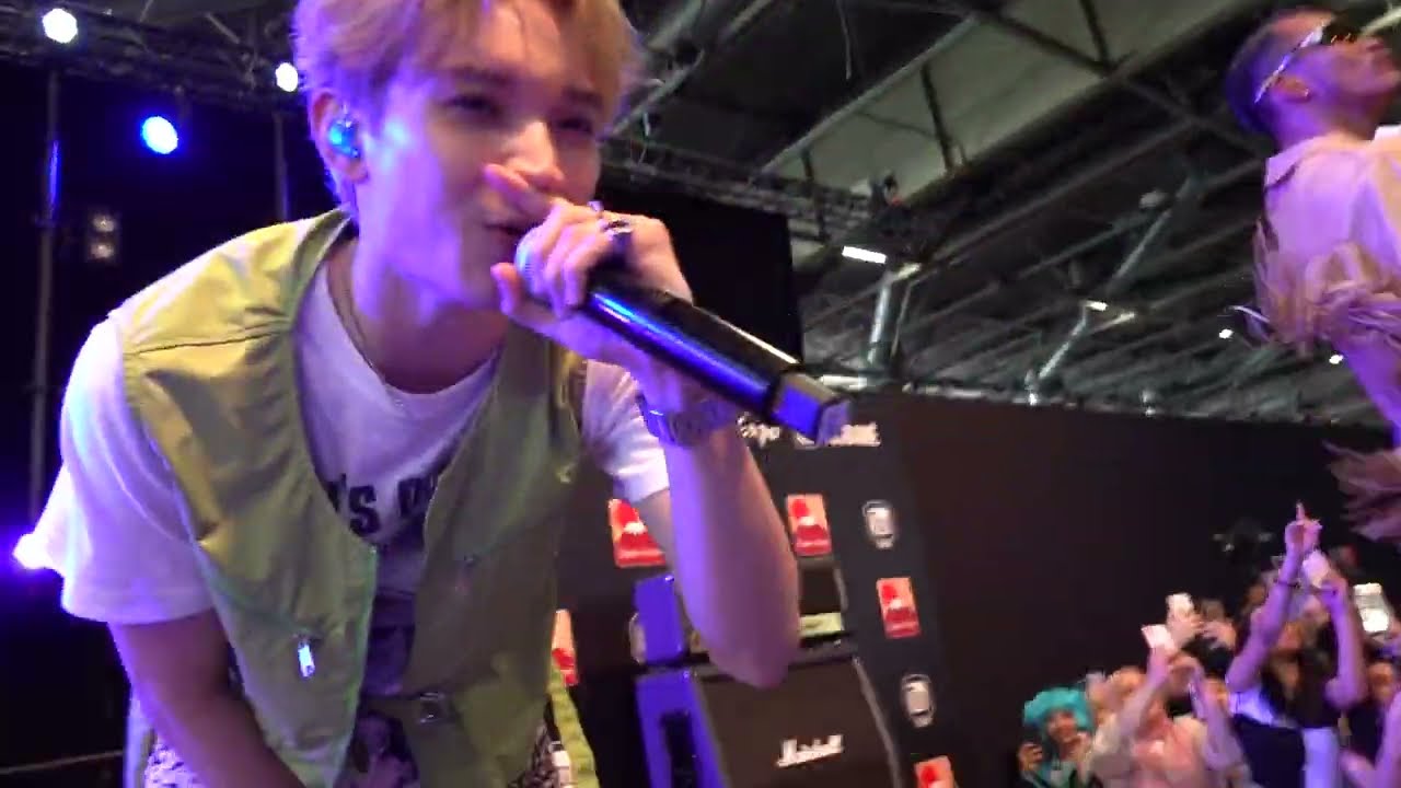 PSYCHIC FEVER Tsubame Stage 13072024 Part 1 close view front stage fancam