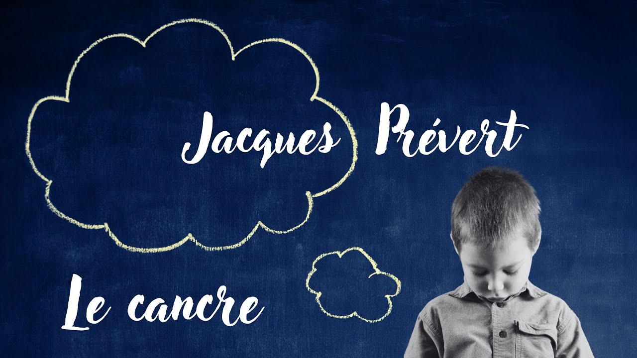Le Cancre - Jacques Prévert - Poésie - French Poetry
