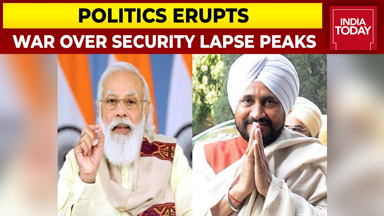 Massive Politics Erupts Over PM Modi Security Breach In Punjab; International Terror Twist To Lapse