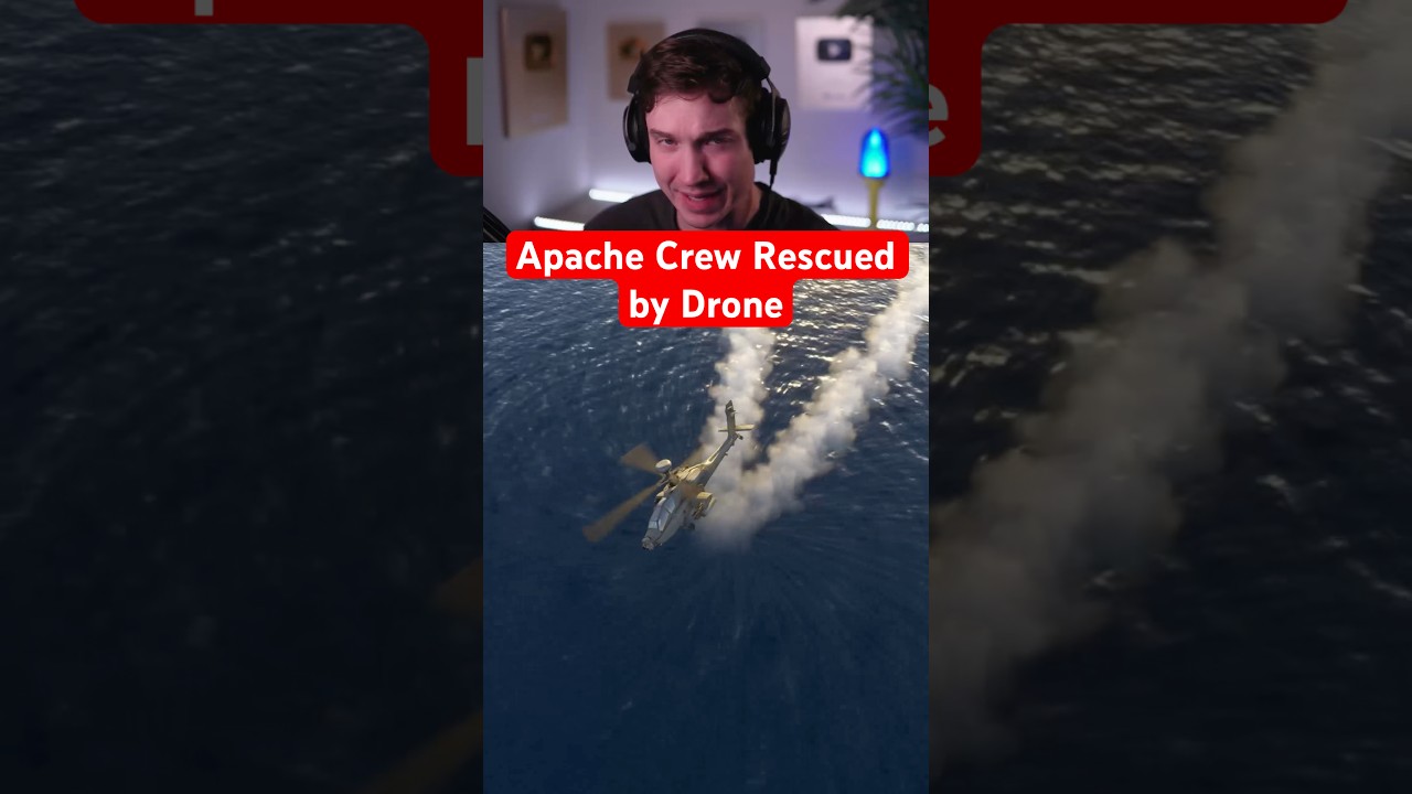 Экипаж Apache спасен с помощью дрона