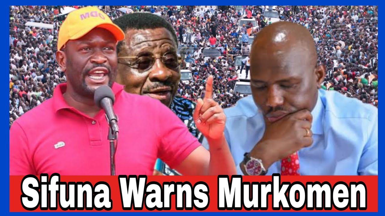 Sifuna declares war at Cs Murkomen,Savula & Barasa ahead of Kakamega mega rally over planned goons