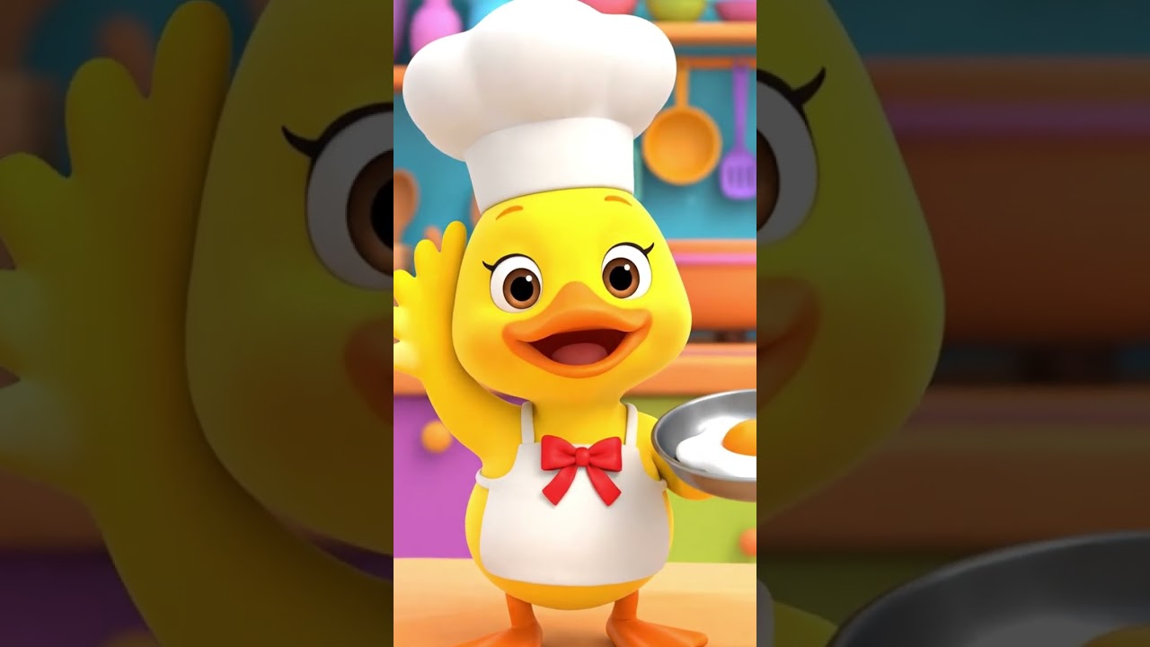 Baby Duck Song 🐥 | Kids Nursery Rhyme 3D Animation