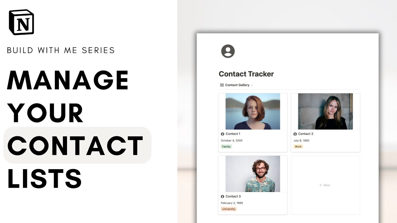 How to manage your contact lists in Notion: A complete guide on how to build (+ free template)