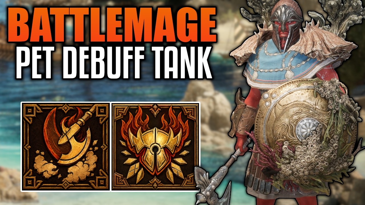 BATTLEMAGE Build - Pet Debuff Tank Battle Mage (Warfare + Earth) | Titan Quest 2