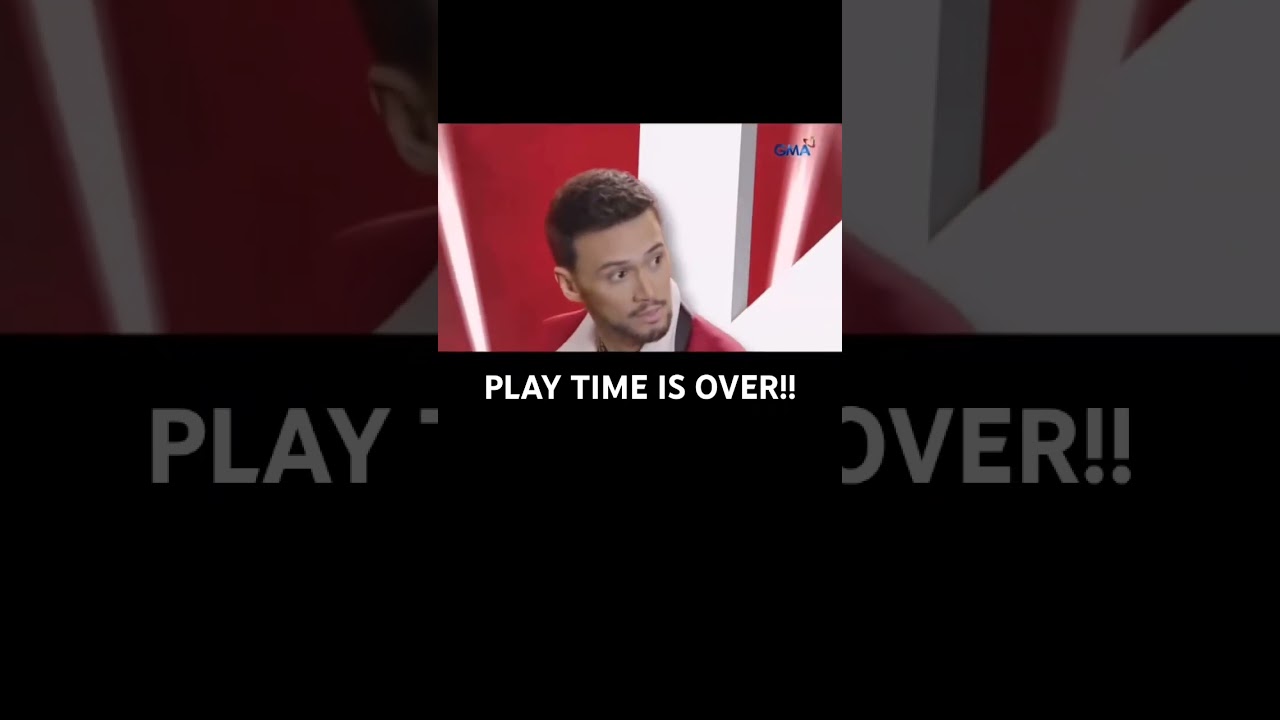 PLAY TIME IS OVER THE VOICE KIDS PABLO