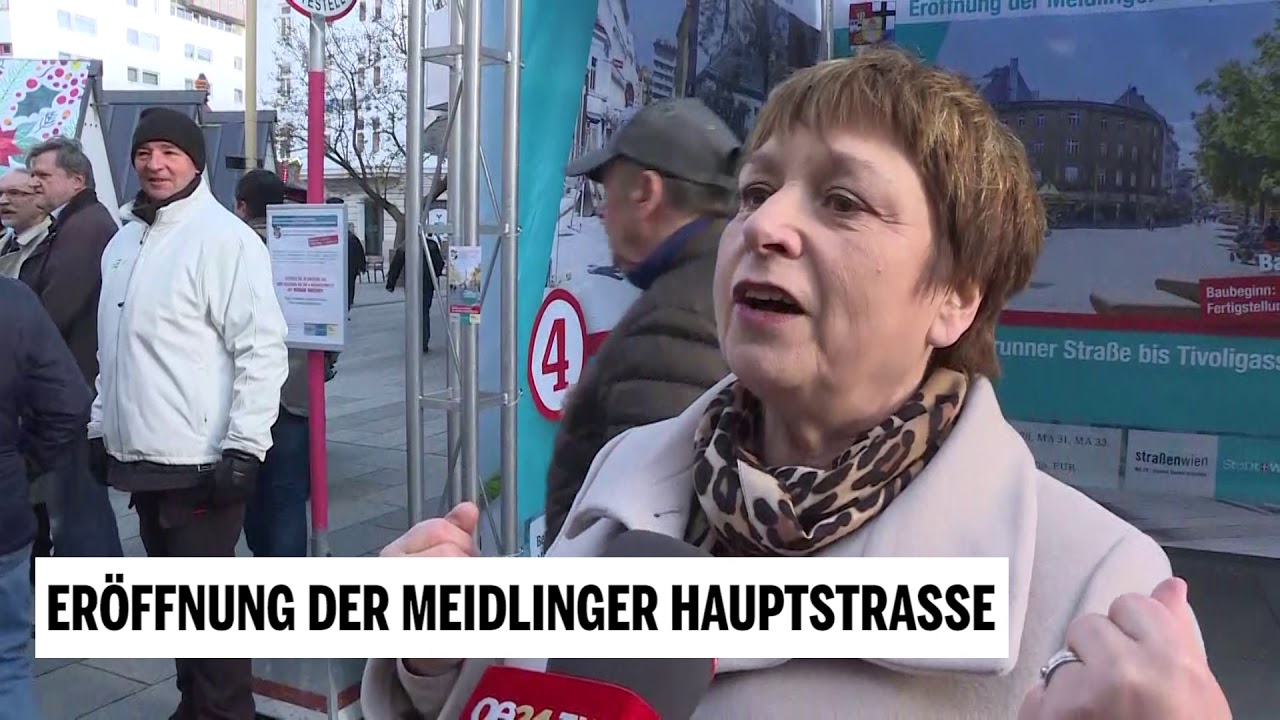 Eröffnung der Meidlinger Hauptstraße
