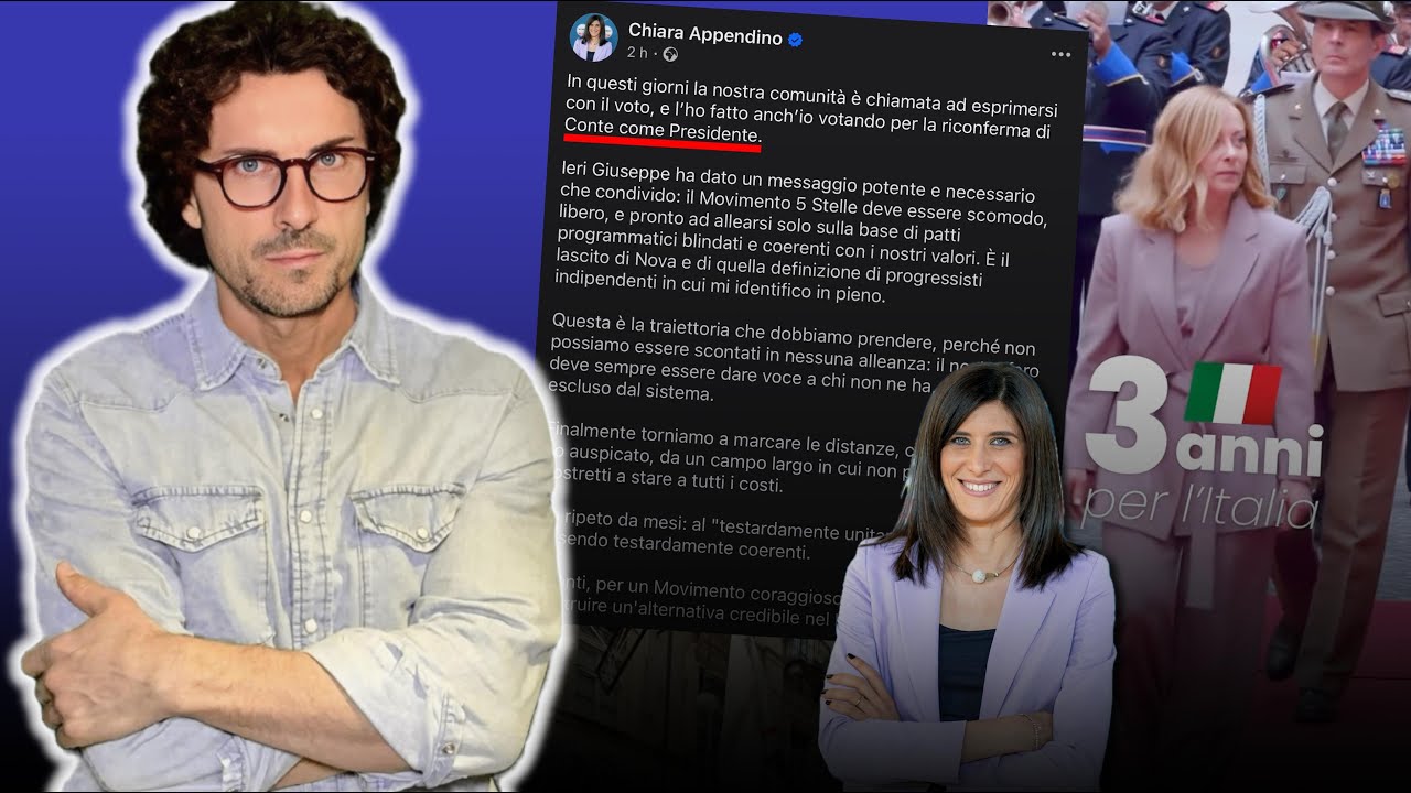 Giravolta della Appendino e tre anni di governo Meloni
