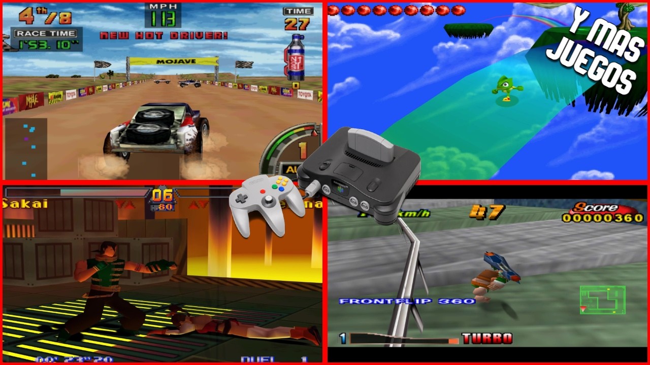 4 Juegos de Nintendo 64 #9