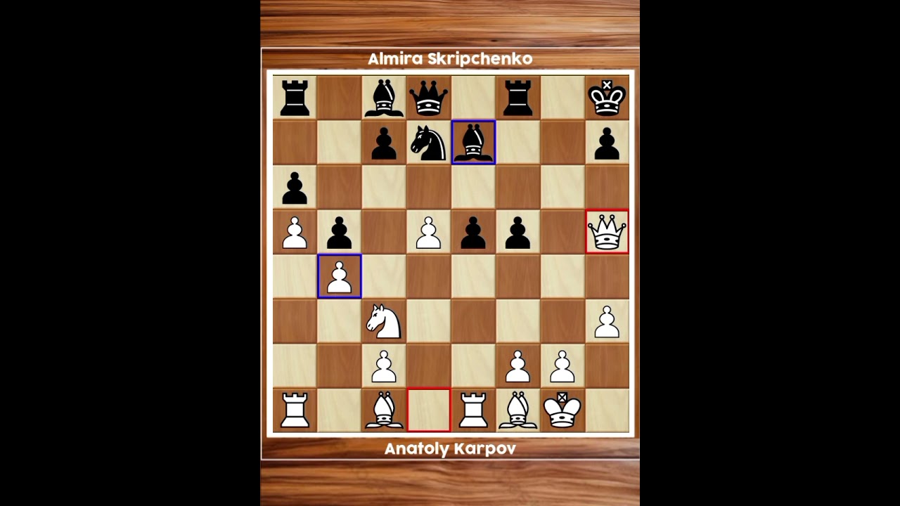 Anatoly Karpov vs Almira Skripchenko • 8. Salamanca Uni Masters 2018, Salamanca (ESP).