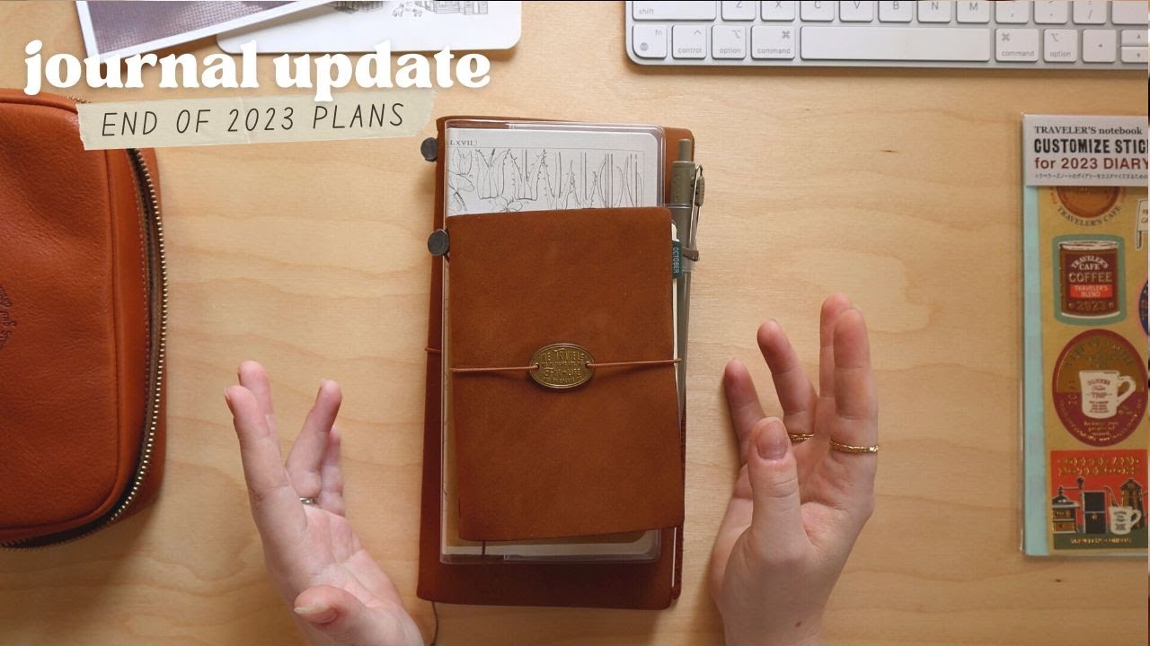 journals i'm using for the rest of 2023 ✸ travelers notebook, hobonichi & field notes