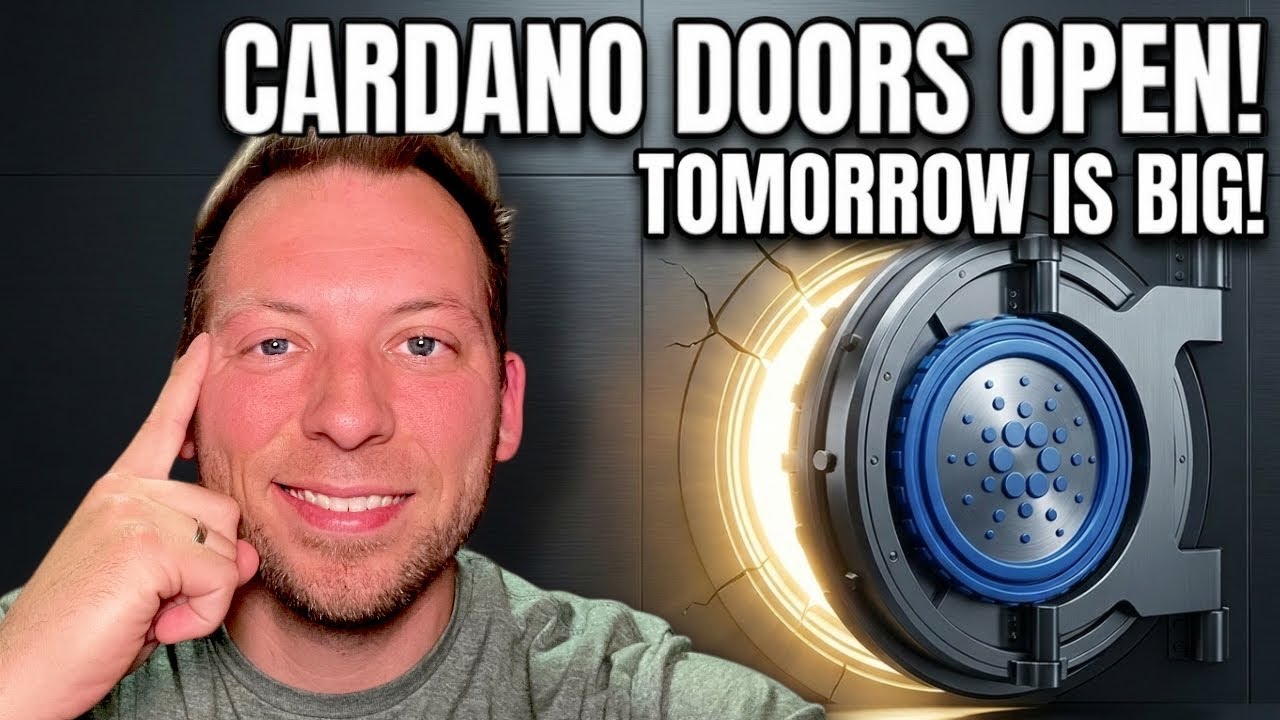 CARDANO ADA - Завтра будет грандиозно! Двери вот-вот откроются! Новости!