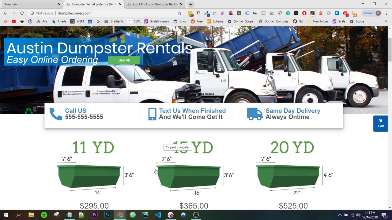 Intro to Dumpster Rental Systems | Dumpster Software for Waste Haulers | 512-872-1636