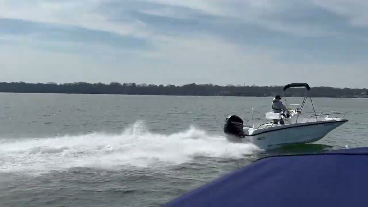 Finally!  Sea-Trials Weather!  Boston Whaler 170 Dauntless!
