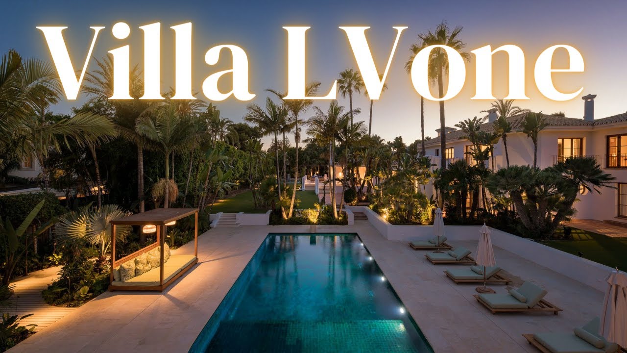 Touring a Luxurious Spanish-Paradise-Estate Inside the Most-Exclusive Area of Marbella, Rent it!