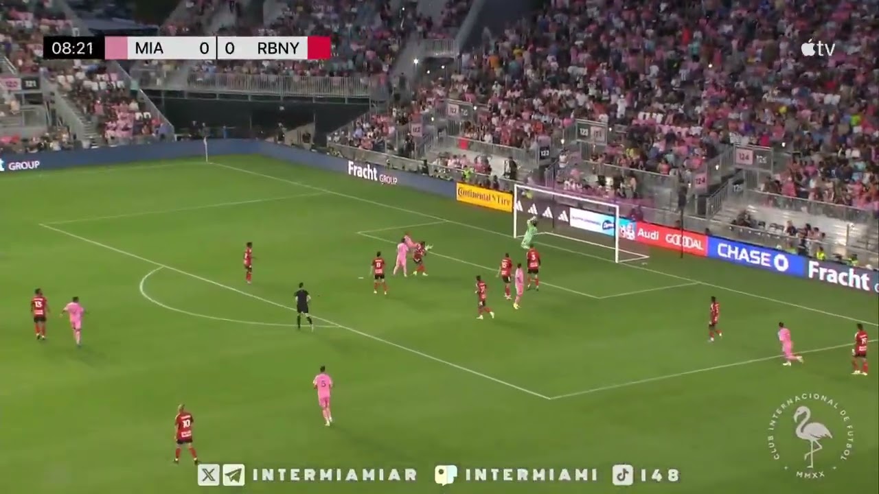 Fafa Picault goal, Luis Suarez assist, Inter Miami vs New York RB, MLS 2025