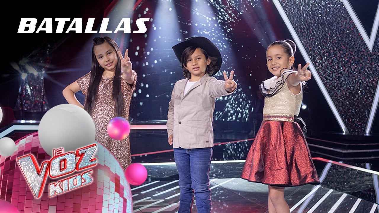 Ivonne, Kaleth y Sara cantan 'El piojo y la pulga' – Batallas | La Voz Kids 2024