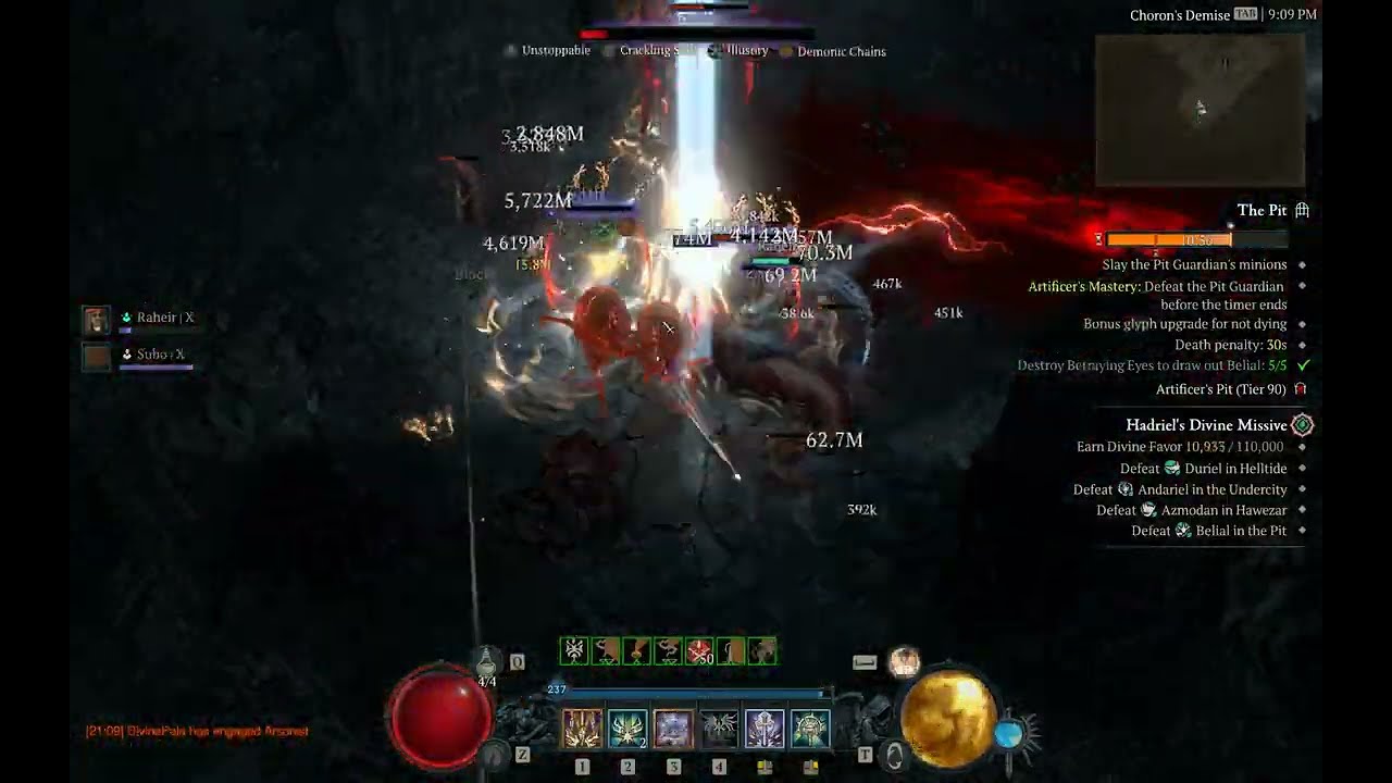 Pit 90 in 6min 40 sec Paladin - Diablo 4