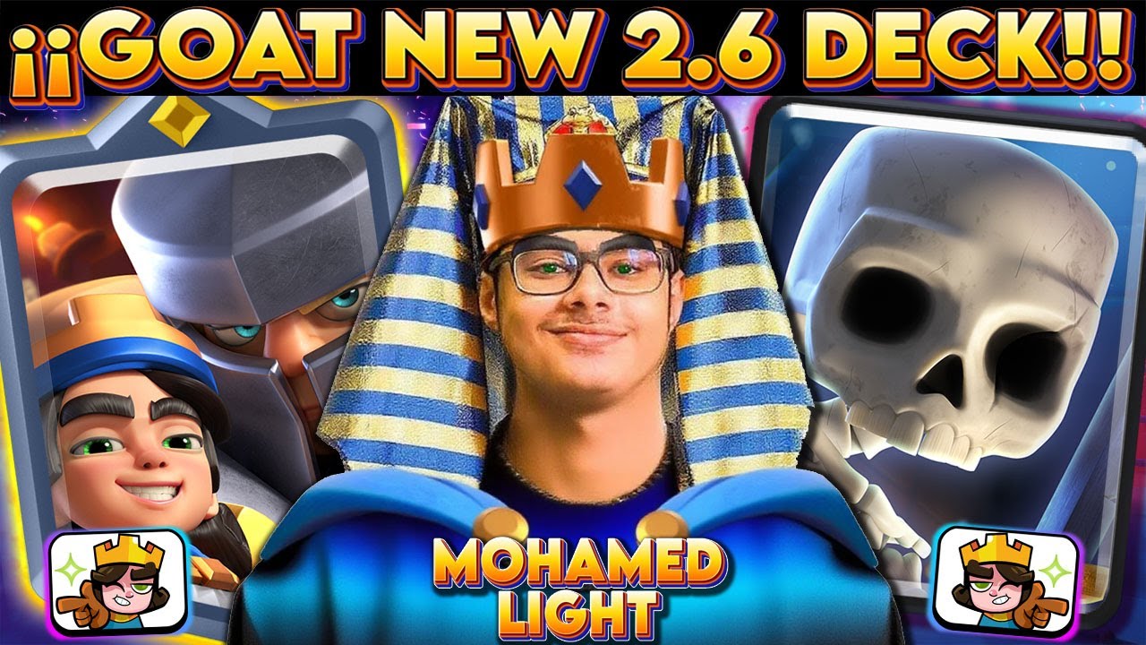 MOHAMED LIGHT CREA SU NUEVO MAZO 2.6 CON PRINCIPITO PARA DOMINAR EL NUEVO META! #crl #crl25 #beniju