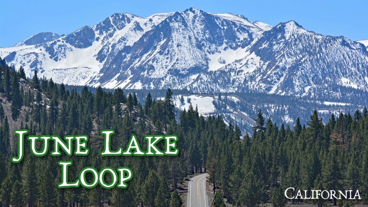 June Lake Loop Scenic Drive - California Road Trip