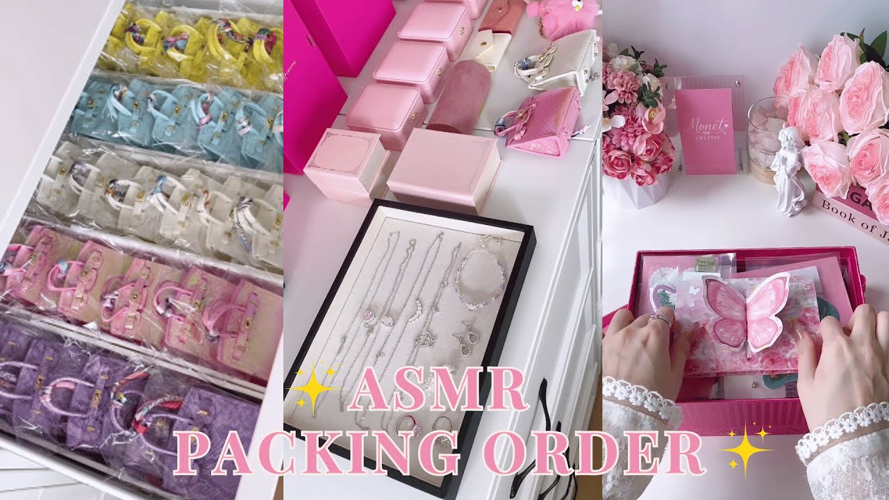 ASMR Packing Orders 🎀 Unsped Version | Enjoy 💕