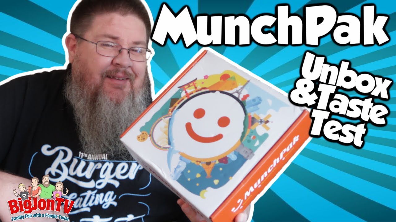 Распаковка и дегустация MunchPack в декабре