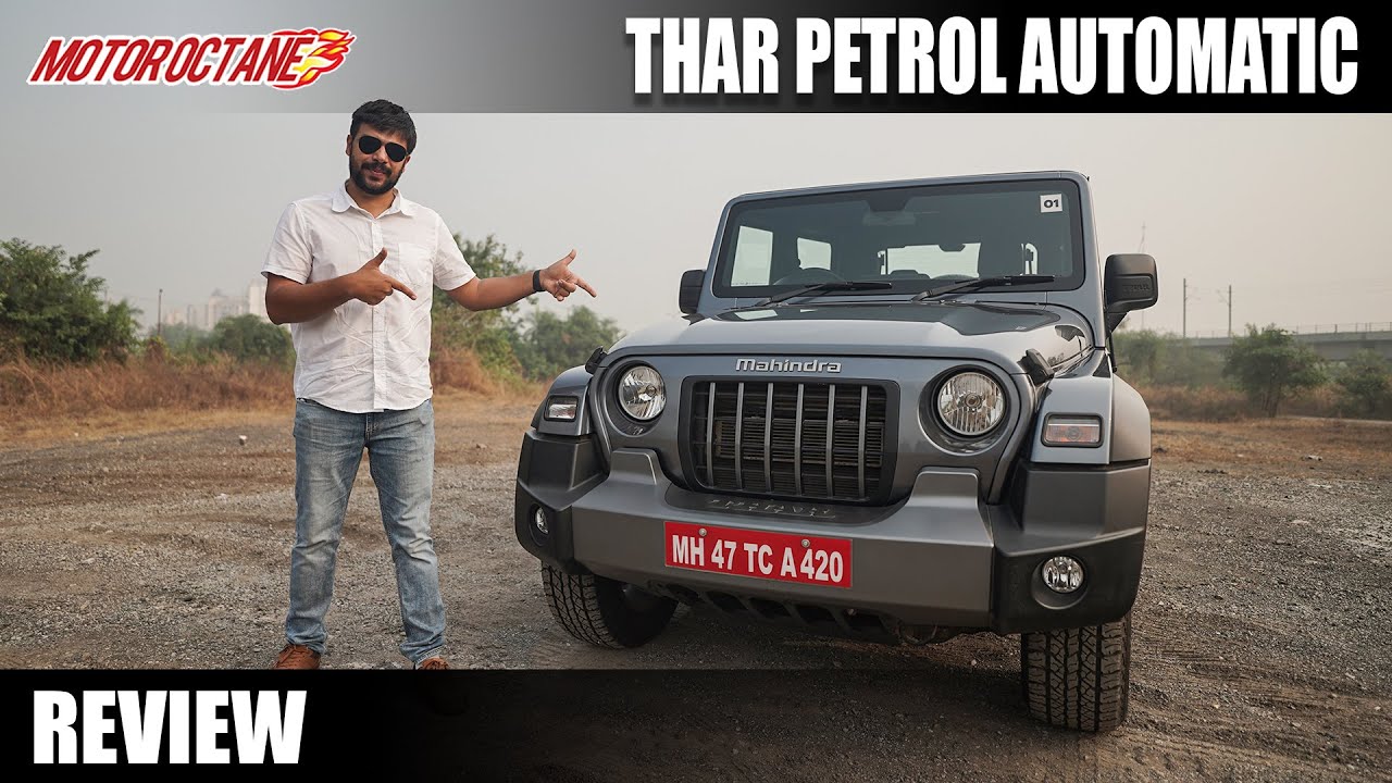 New Mahindra Thar PETROL AUTO Review - So Much FUN!