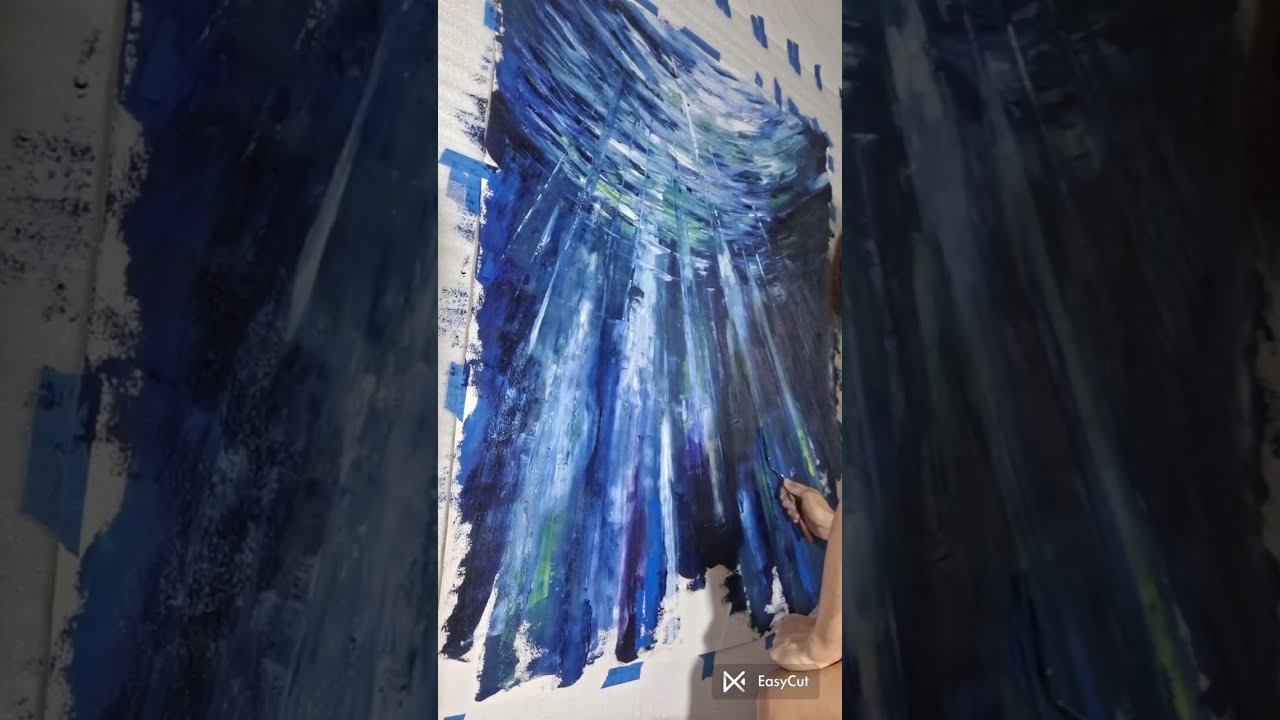 Inmensidad - LIVE PAINTING! #mar #sea #ocean #cenote #water #underwater #submarino #submarine #dive