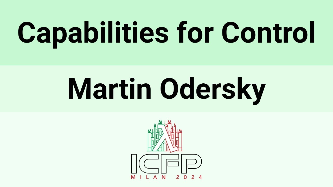 [ICFP24] Capabilities for Control