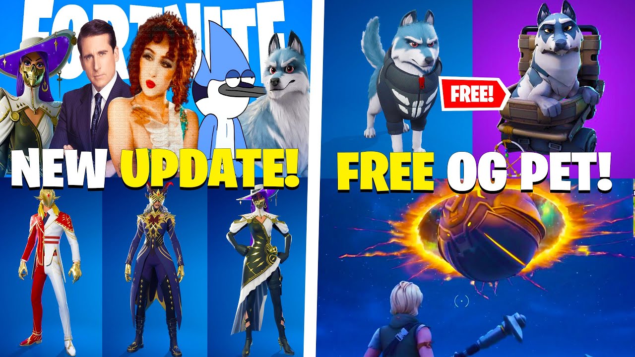 Fortnite FREE OG Sidekick! (Regular Show & The Office, Chappell Roan FESTIVAL)