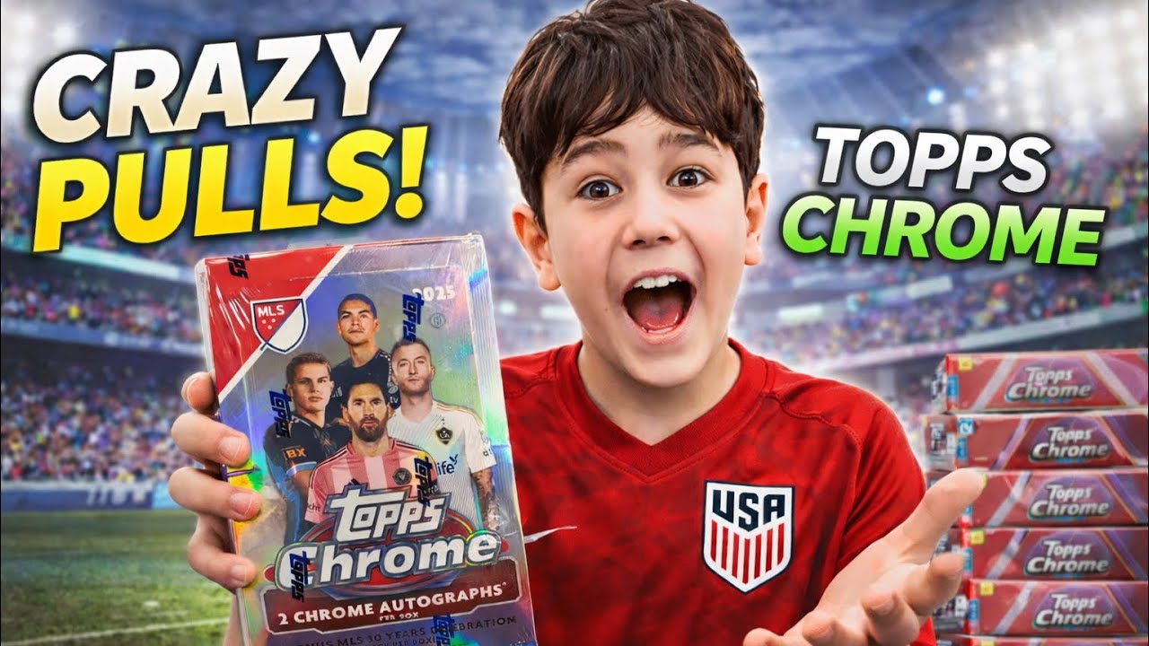 🔥 Can We Pull a BANGER From Topps Chrome MLS?! ⚽ Crazy Box Break!