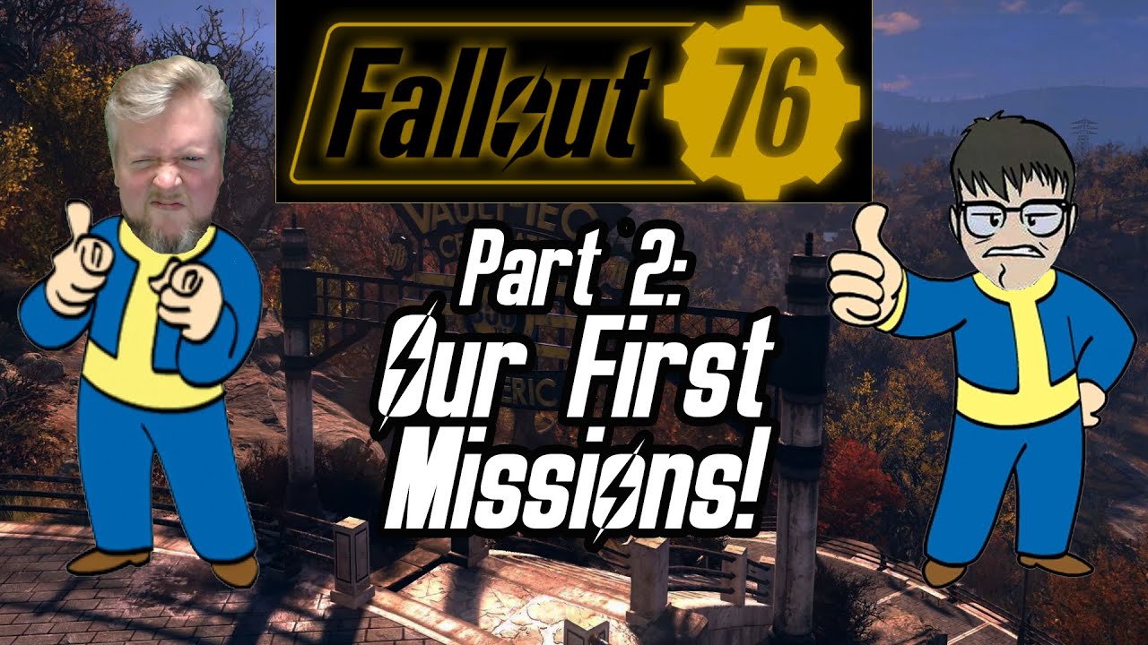 Fallout 76 Co-Op w/ Jason Bulmahn – Pt 2 | Our First Missions!