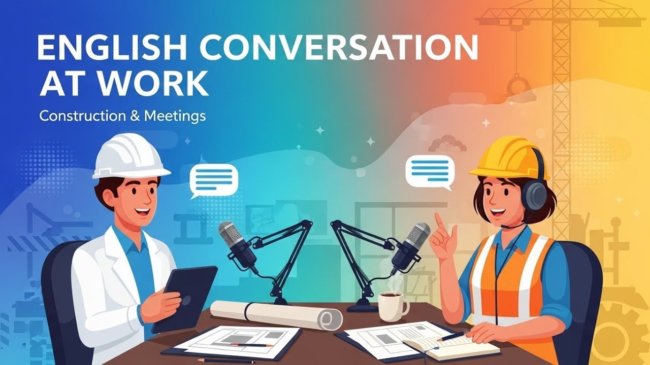English Conversation at Work Listen & Speak English Practice | Mr. English Speaks Podcast