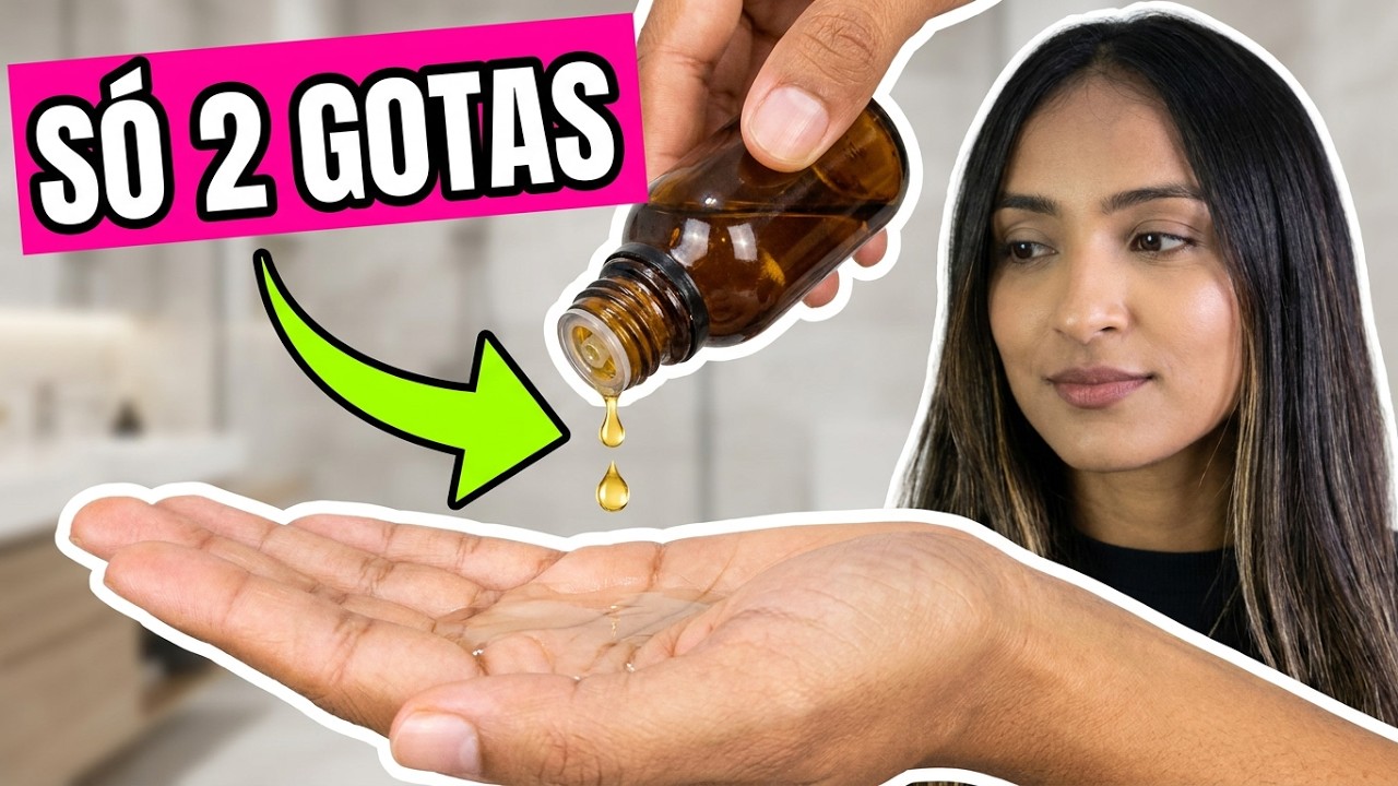 Esse ÓLEO faz o CABELO CRESCER MUITO RÁPIDO e PREVINE A QUEDA