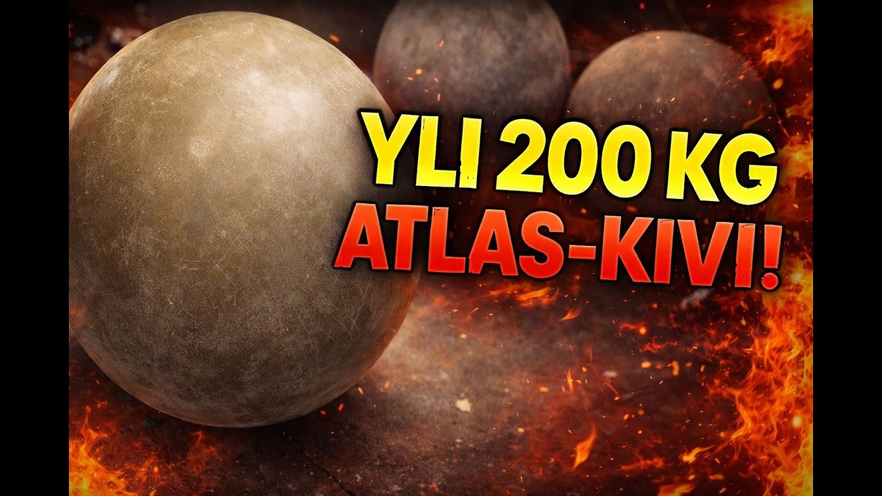 Tehdään yli 200 kilon kivi