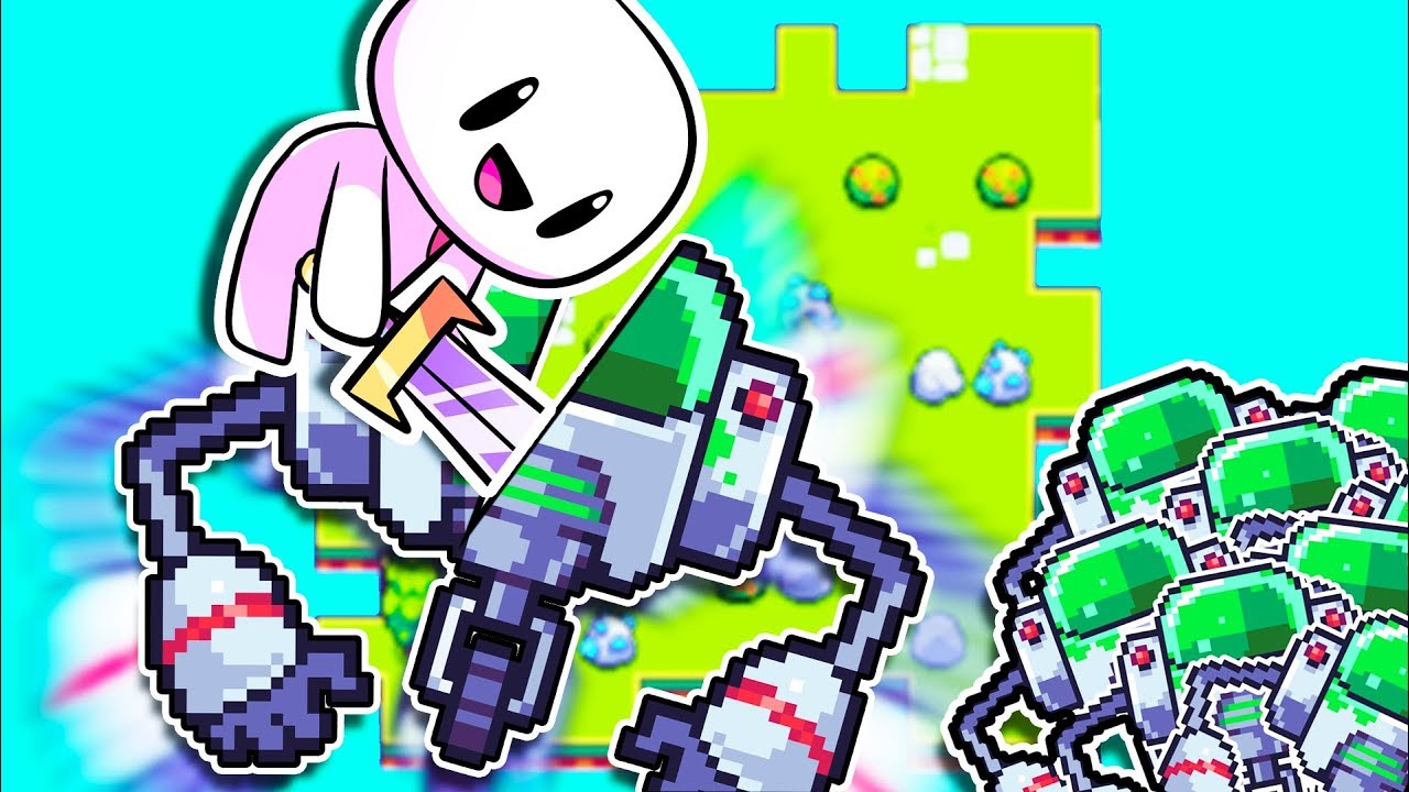 When You're So Overpowered That You Kill 700 New Bosses Before You Can Even See Them in Forager