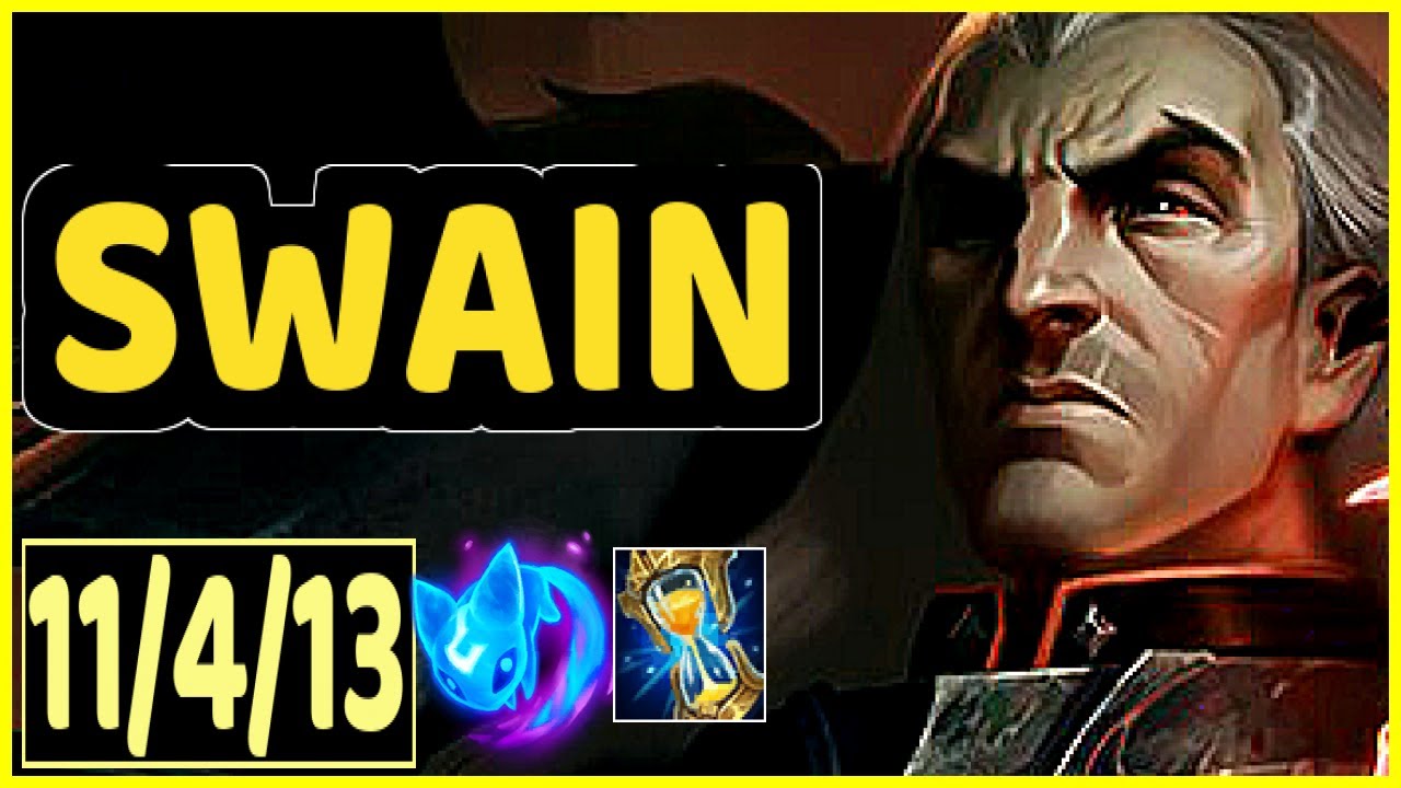SWAIN VS TWISTED FATE - 11/4/13 KDA MID GAMEPLAY EMERALD II