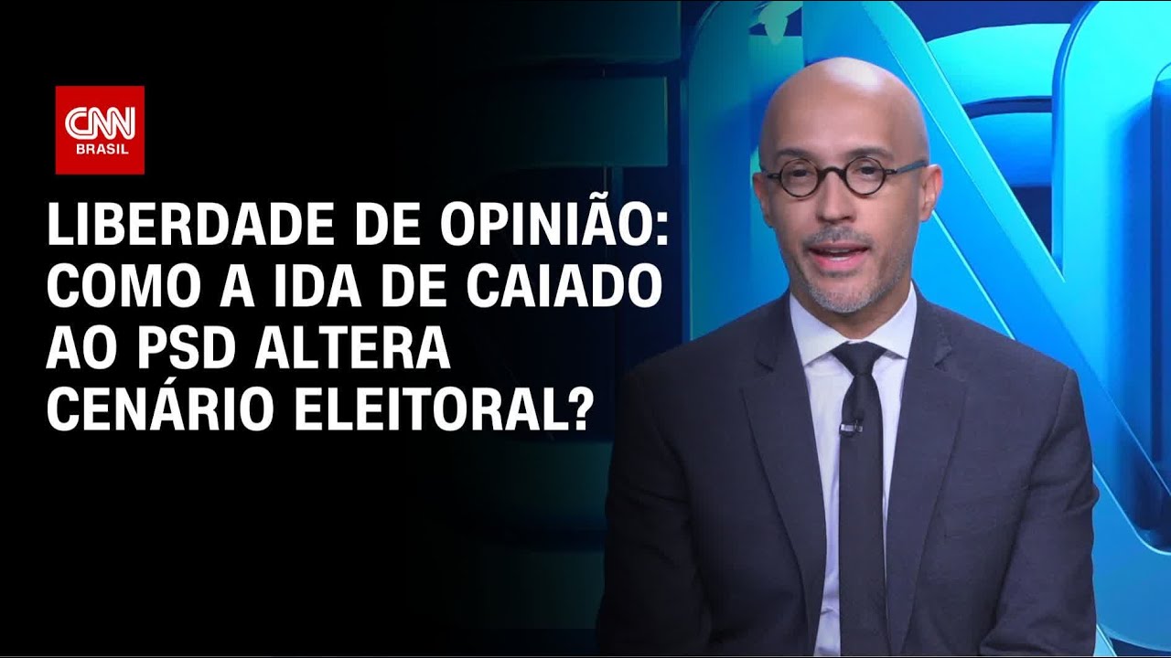 Alessandro Soares analisa como a ida de Caiado ao PSD altera cenário eleitoral | CNN NOVO DIA