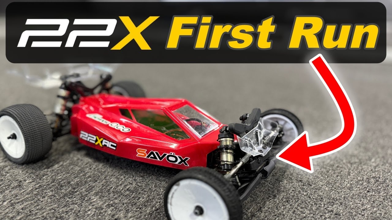 TLR 22X First Run - Best 2wd RC race buggy?