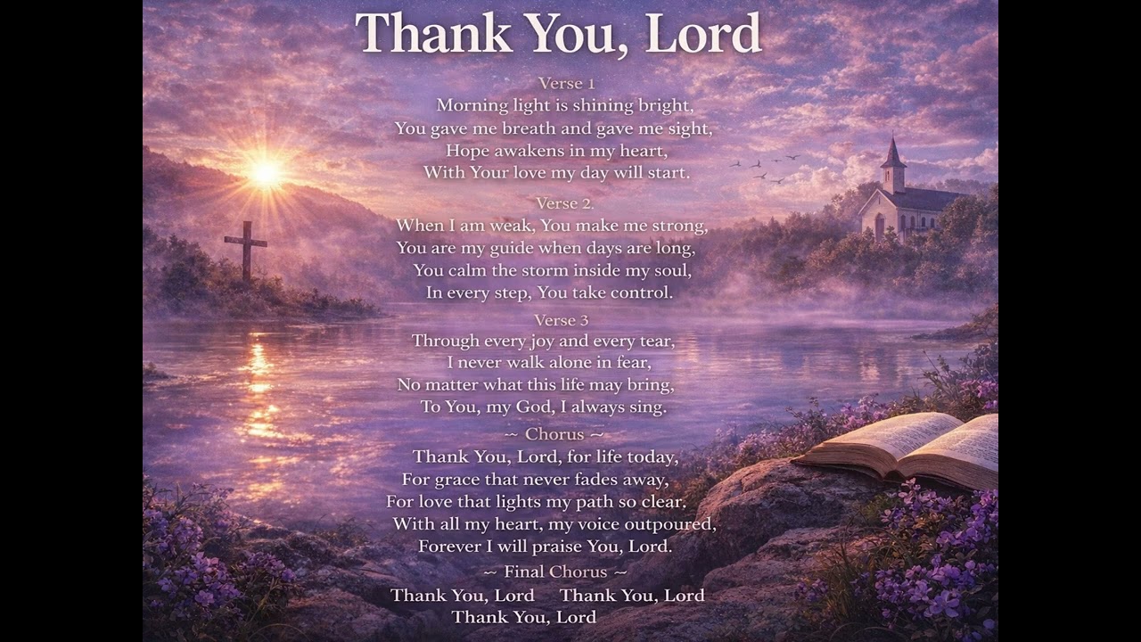 🙏 Thank You, Lord 