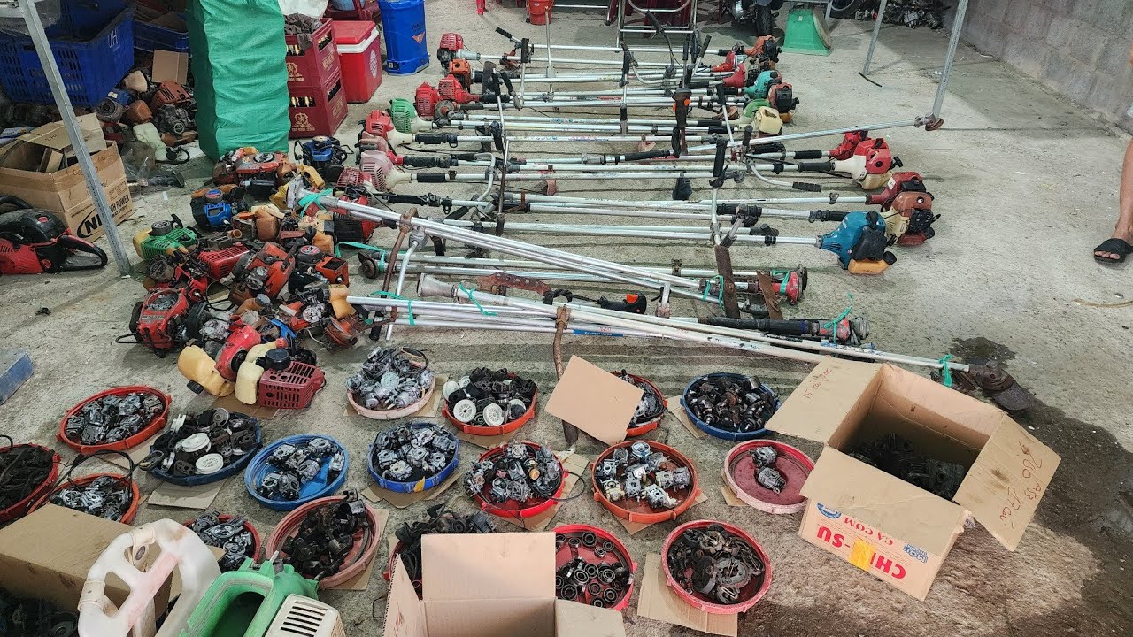 7/3 xả kho phụ tùng máy cắt cỏ máy cưa liên hệ 037 7644 634 gặp Thiện 